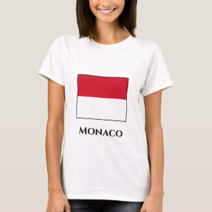 モナコ国旗 Tシャツ
