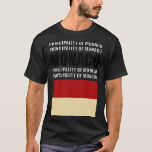 モナコ国旗 Tシャツ