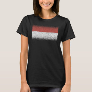 モナコ土産婦人国男性へ旗 Tシャツ