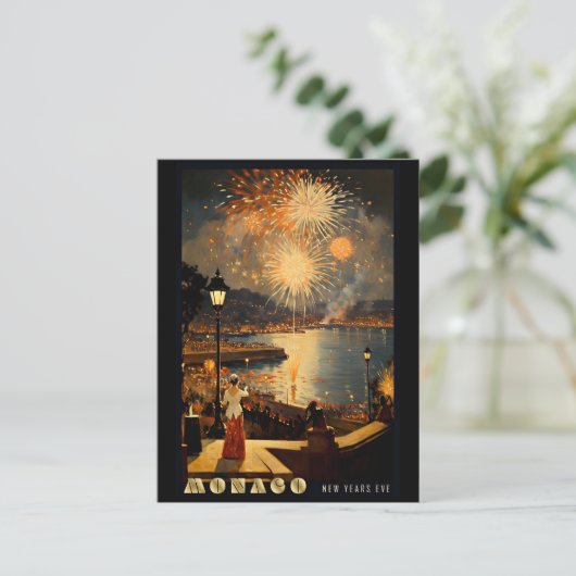 モナコ大晦日 ポストカード (スタンド正面)