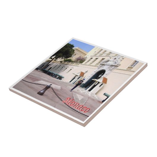 モナコ宮殿のzMC050ガード、 タイル (側面)