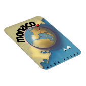 モナコ旅行ポスター マグネット (右側)