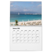 モナコ暦 カレンダー (2月 2026)