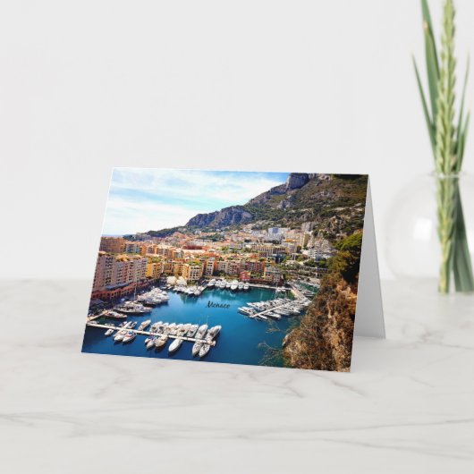 モナコ港 カード (正面)