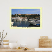 モナコ港 ポスター (キッチン)