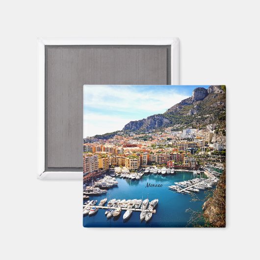 モナコ港 マグネット (正面/裏面)