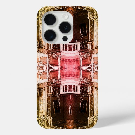 モナコ王子の宮殿ヨークルーム ヴィンテージ Case-Mate iPhoneケース (裏面)