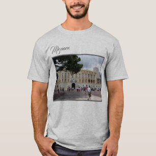 モナコ王室のパレス写真お土産 Tシャツ