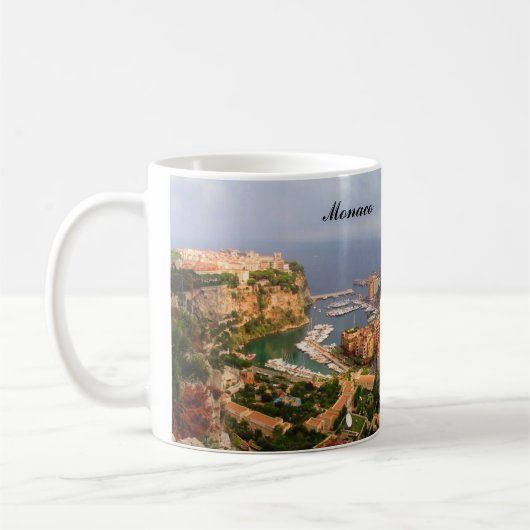 モナコ磁石 コーヒーマグカップ (左)