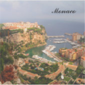 モナコ磁石 シール (正面)