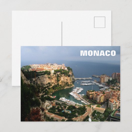 モナコ磁石 ポストカード (正面/裏面)