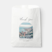 モナコ結婚式の引き出物フランスのリビエラサンキュー フェイバーバッグ (正面)