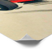 モナコ1956年グランプリ ポスター (角)