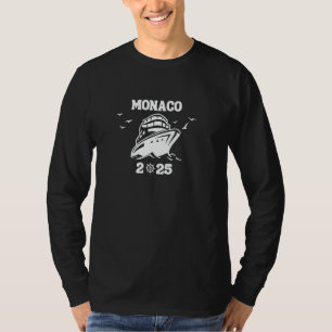 モナコ クルーズ 2025 バケーション セーリングトリップ マッチング Tシャツ