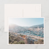 モナコ フランス リヴィエラ 地中海 写真 ポストカード (正面/裏面)
