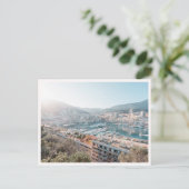 モナコ フランス リヴィエラ 地中海 写真 ポストカード (スタンド正面)