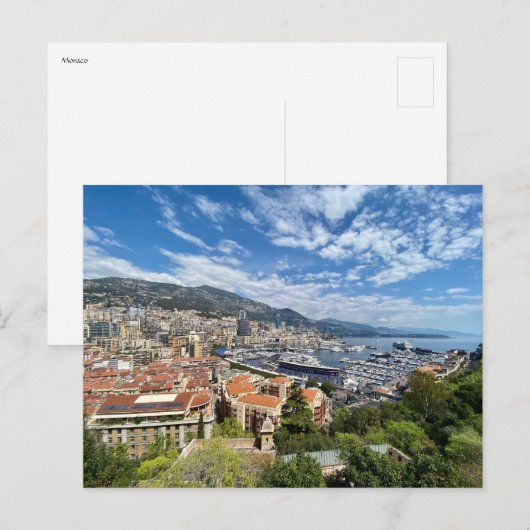 モナコ ポストカード (正面/裏面)