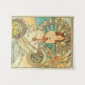 モナコ、モンテカルロ、ケミンズデファーP.L.Mミュシャ タペストリー (正面(横))