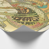 モナコ、モンテカルロ、ケミンズデファーP.L.Mミュシャ ラッピングペーパー (角)