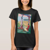 モナコ モンテカルロ ビンテージ 1922年 旅行 観光 Tシャツ (正面)