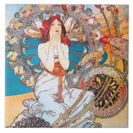 モナコ，モンテカルロ，ミュシャ タイル