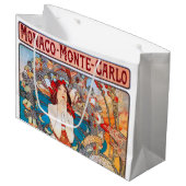 モナコ,モンテカルロ,ミュシャ ラージペーパーバッグ (正面アングル)