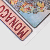 モナコ，モンテカルロ，ミュシャ 薄葉紙 (詳細)