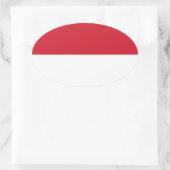 モナコ 楕円形シール (バッグ)