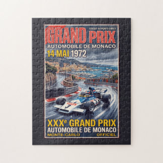 モナコGP レトロレーシング ジグソーパズル
