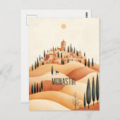 モナスティルチュニジア旅行 ポストカード (正面/裏面)