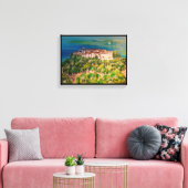 モナステリオデサンミゲル絵を描ズバイアルフレッドキツネ キャンバスプリント (インサイチュ (リビング))