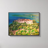 モナステリオデサンミゲル絵を描ズバイアルフレッドキツネ キャンバスプリント (正面)