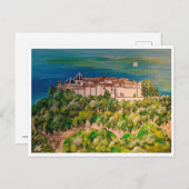 モナステリオデサンミゲル絵を描ズバイアルフレッドキツネ ポストカード (正面/裏面)