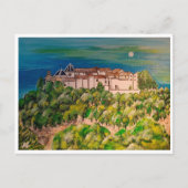 モナステリオデサンミゲル絵を描ズバイアルフレッドキツネ ポストカード (正面)