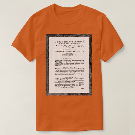モナス・ヒエログリヒカ Tシャツ (デザイン正面)