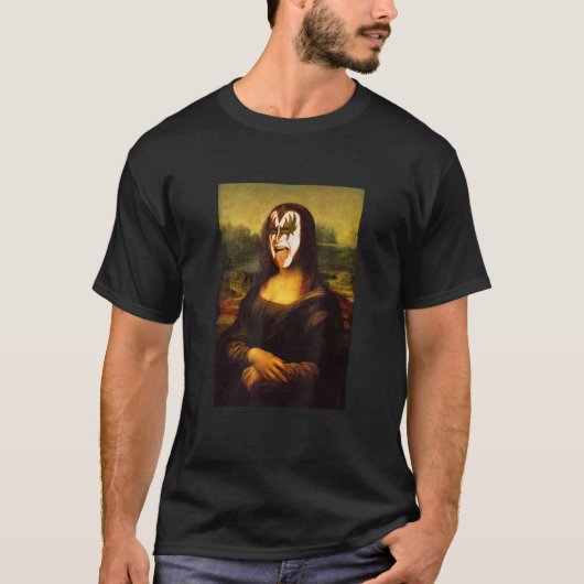 モナタングリサロック転がヘビーメタルロック Tシャツ (正面)