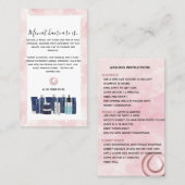 モナットの洗剤 名刺 (正面/裏面)