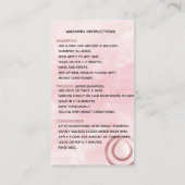 モナットの洗剤 名刺 (裏面)