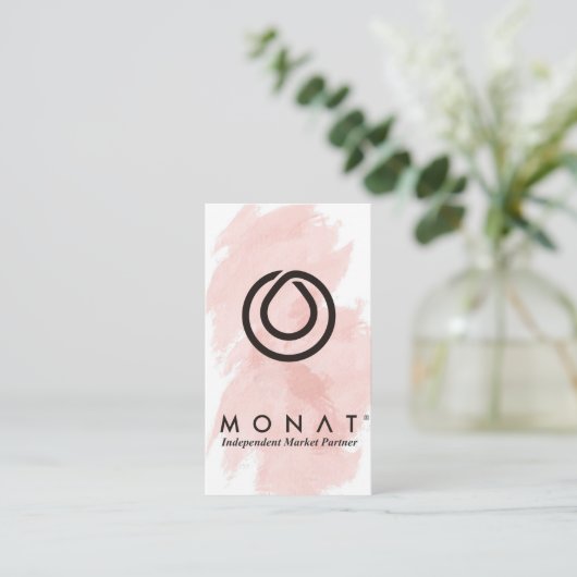 モナトスパ感じズ 名刺 (スタンド正面)