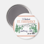 モナドノック山に登った マグネット (正面/裏面)