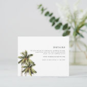 モナミニマモダンリストトロピカルパームビーチ詳細 招待状 (スタンド正面)