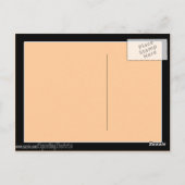 モナリサアポップ・アートのートスタイル ポストカード (裏面)