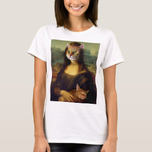 モナリサオレンジキャット Tシャツ