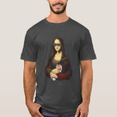 モナリサケバブフード絵画ズ Tシャツ (正面)