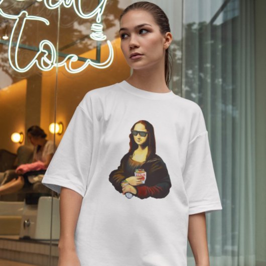 モナリサケバブフード絵画ズ Tシャツ
