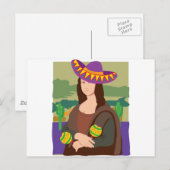 モナリサソンブレロ ポストカード (正面/裏面)