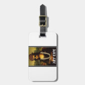 モナリサトゥグライフアートライフ ラゲッジタグ (正面縦)