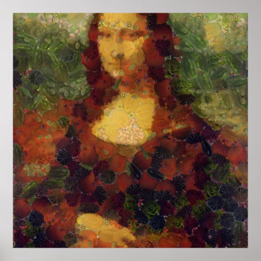 モナリサレタスファインアートビーガンスポホフ ポスター (正面)