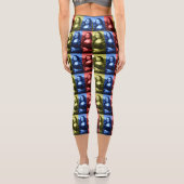 モナリサ原色ハイウェストCapris カプリレギンス (裏面)