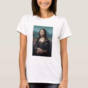 モナリサ有名ビジュアルアーツレオナルドダヴィンチパイ Tシャツ